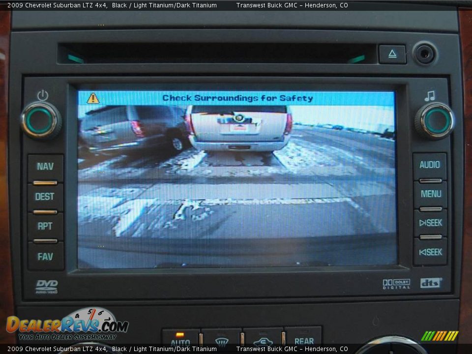 2009 Chevrolet Suburban LTZ 4x4 Black / Light Titanium/Dark Titanium Photo #23