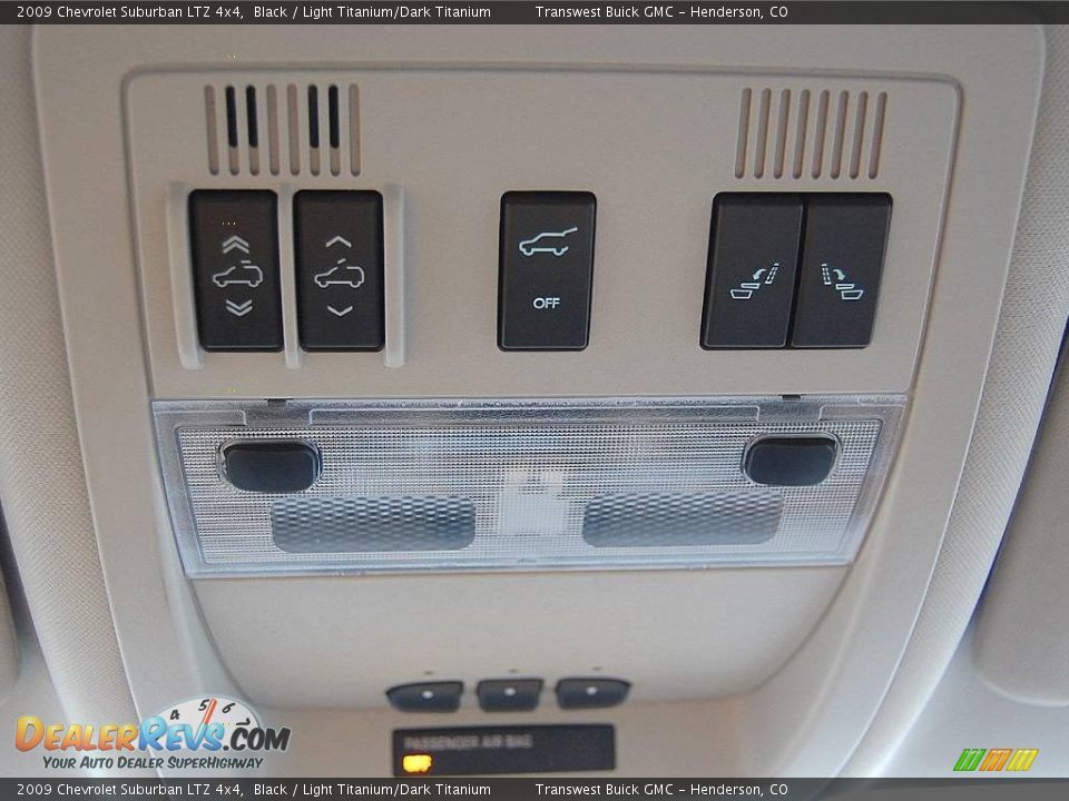 2009 Chevrolet Suburban LTZ 4x4 Black / Light Titanium/Dark Titanium Photo #25