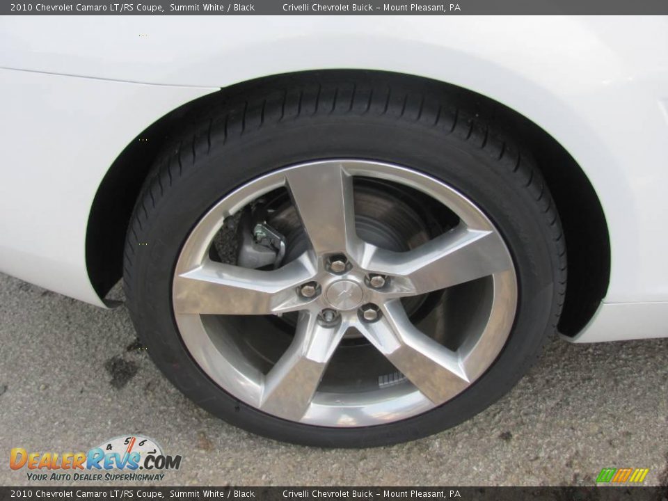 2010 Chevrolet Camaro LT/RS Coupe Summit White / Black Photo #6