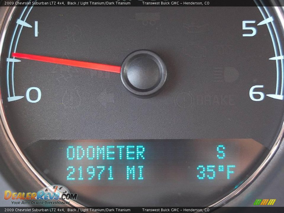 2009 Chevrolet Suburban LTZ 4x4 Black / Light Titanium/Dark Titanium Photo #32