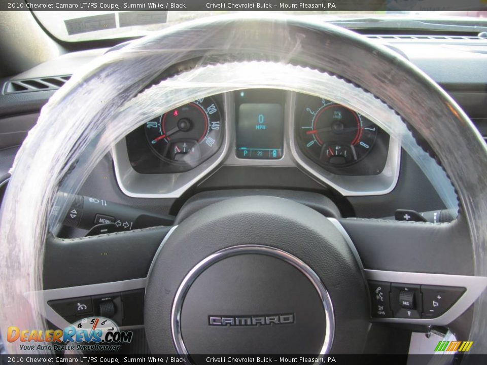 2010 Chevrolet Camaro LT/RS Coupe Summit White / Black Photo #25