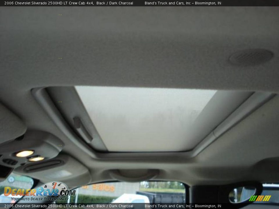 2006 Chevrolet Silverado 2500HD LT Crew Cab 4x4 Black / Dark Charcoal Photo #23