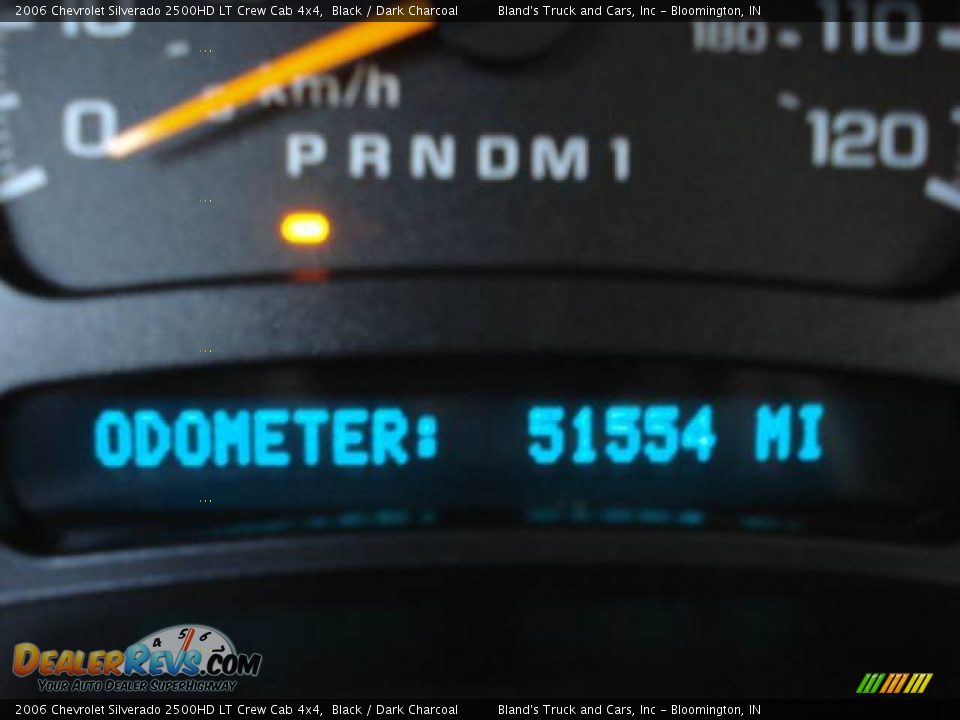 2006 Chevrolet Silverado 2500HD LT Crew Cab 4x4 Black / Dark Charcoal Photo #26
