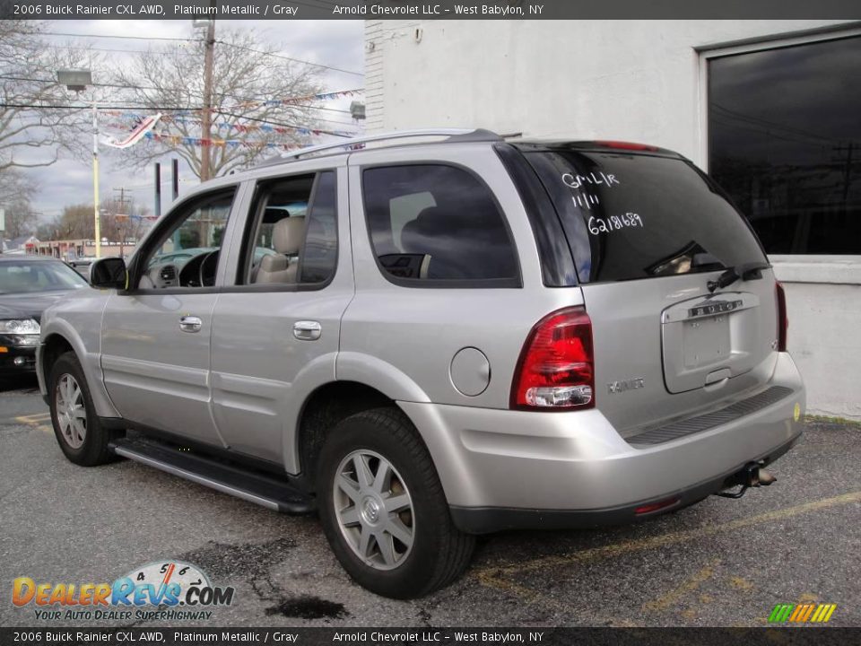 2006 Buick Rainier CXL AWD Platinum Metallic / Gray Photo #4