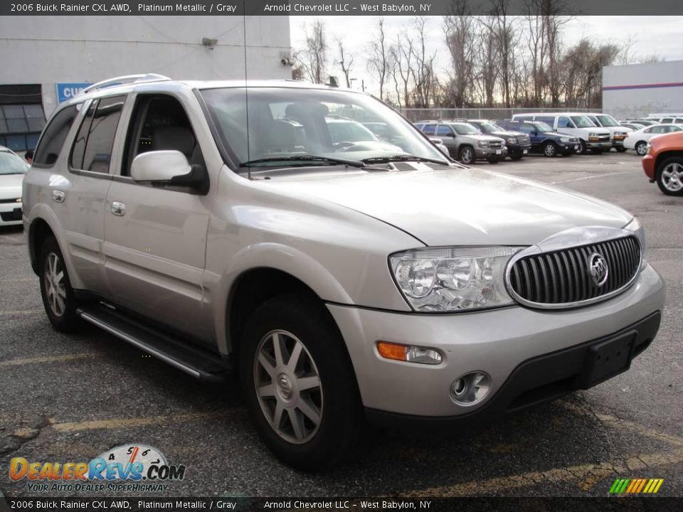 2006 Buick Rainier CXL AWD Platinum Metallic / Gray Photo #6