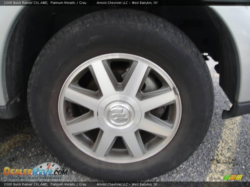 2006 Buick Rainier CXL AWD Platinum Metallic / Gray Photo #7