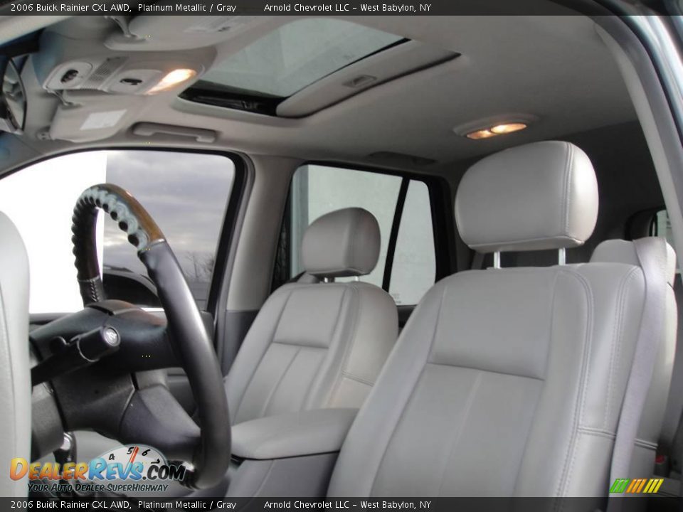 2006 Buick Rainier CXL AWD Platinum Metallic / Gray Photo #9