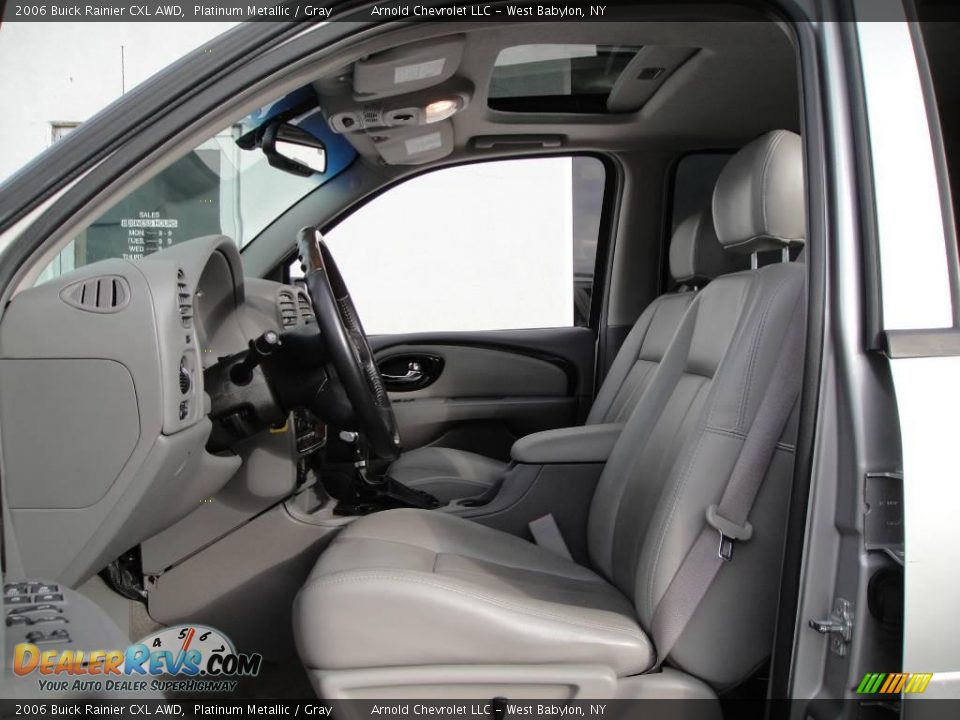 2006 Buick Rainier CXL AWD Platinum Metallic / Gray Photo #10