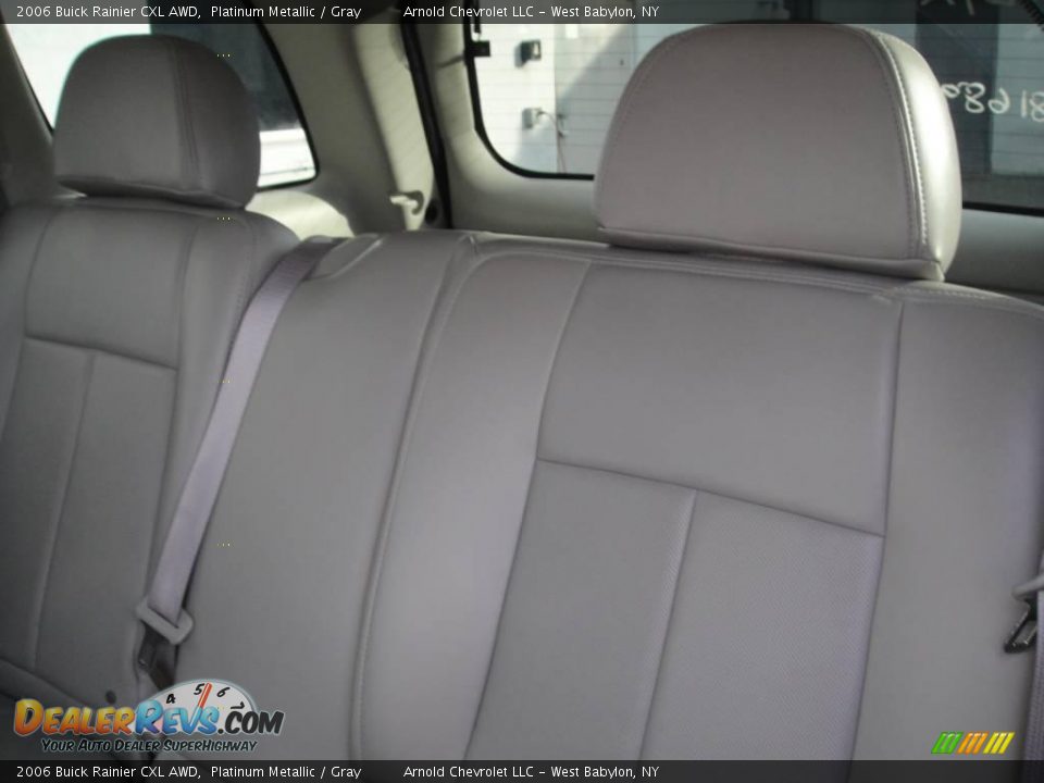 2006 Buick Rainier CXL AWD Platinum Metallic / Gray Photo #16