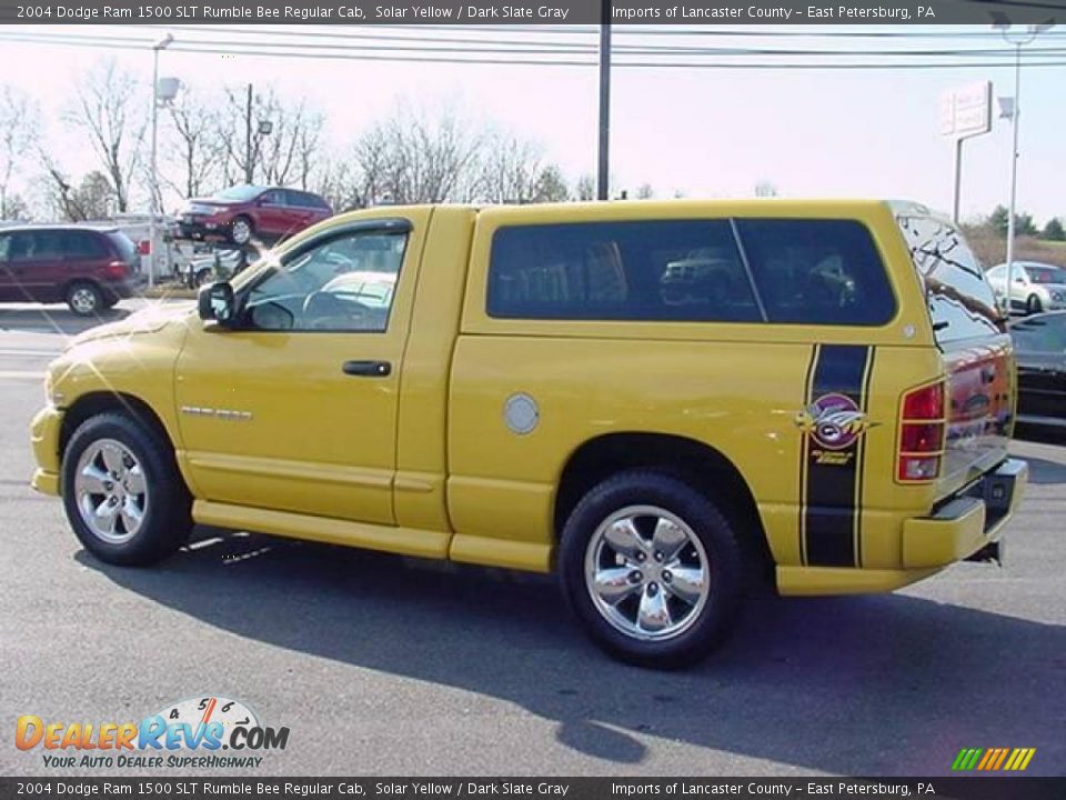 2004 Dodge Ram 1500 SLT Rumble Bee Regular Cab Solar Yellow / Dark Slate Gray Photo #4