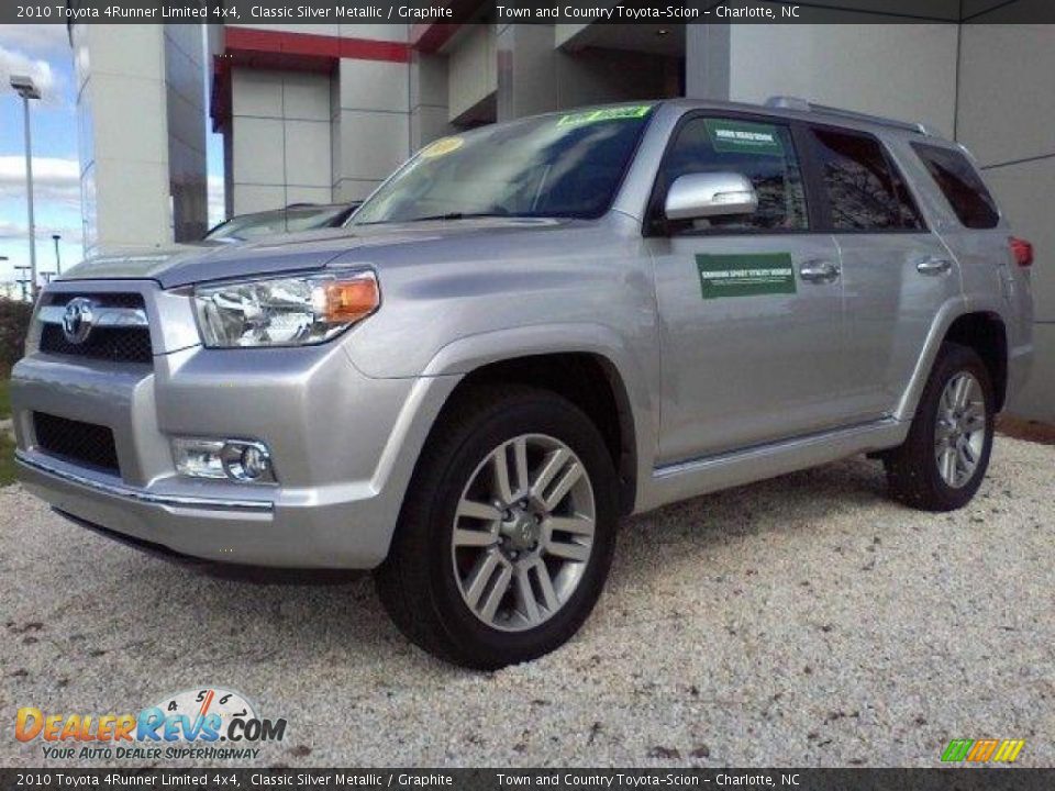 2010 Toyota 4Runner Limited 4x4 Classic Silver Metallic / Graphite Photo #4