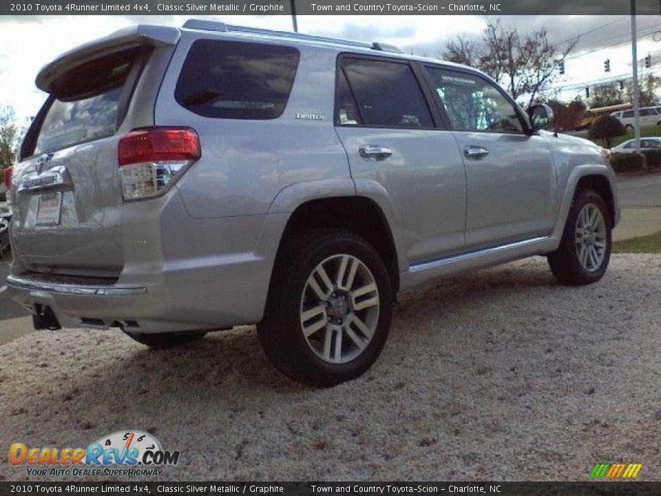 2010 Toyota 4Runner Limited 4x4 Classic Silver Metallic / Graphite Photo #7