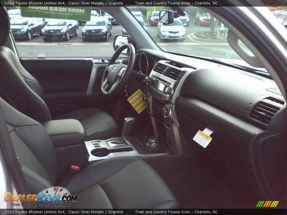 2010 Toyota 4Runner Limited 4x4 Classic Silver Metallic / Graphite Photo #8