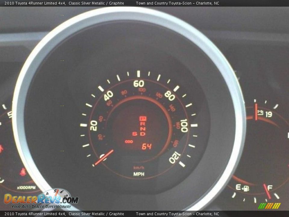 2010 Toyota 4Runner Limited 4x4 Classic Silver Metallic / Graphite Photo #9