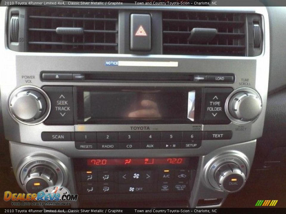 2010 Toyota 4Runner Limited 4x4 Classic Silver Metallic / Graphite Photo #10