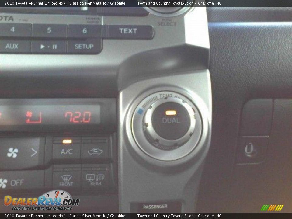2010 Toyota 4Runner Limited 4x4 Classic Silver Metallic / Graphite Photo #13