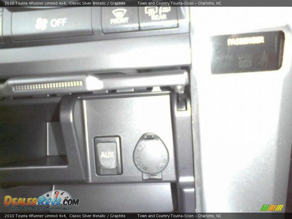 2010 Toyota 4Runner Limited 4x4 Classic Silver Metallic / Graphite Photo #15