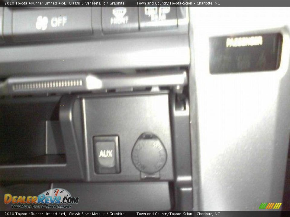 2010 Toyota 4Runner Limited 4x4 Classic Silver Metallic / Graphite Photo #16