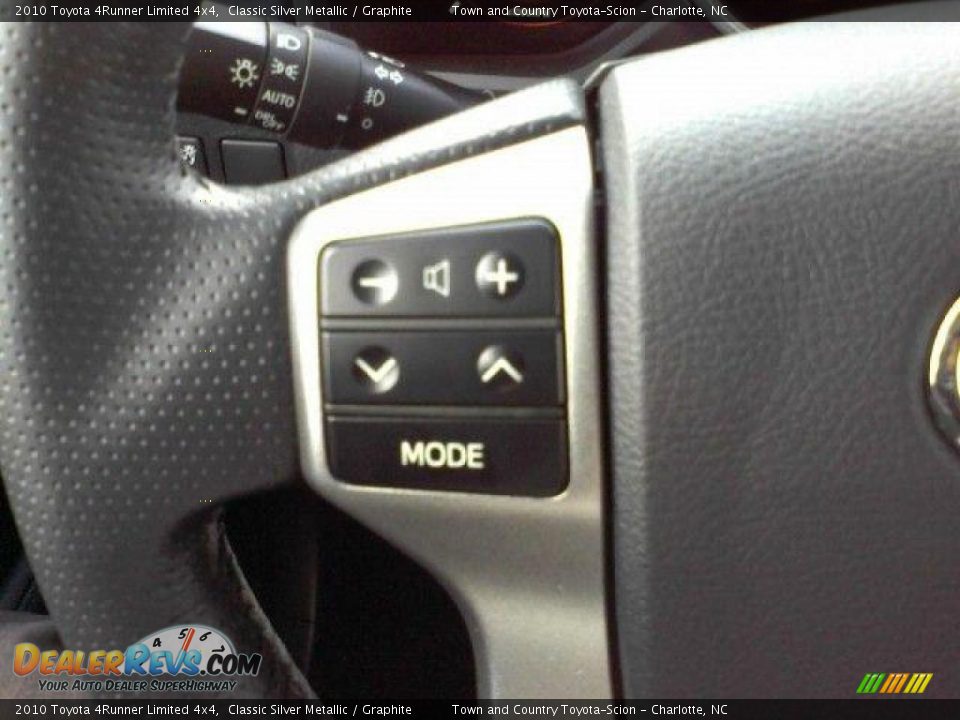 2010 Toyota 4Runner Limited 4x4 Classic Silver Metallic / Graphite Photo #20