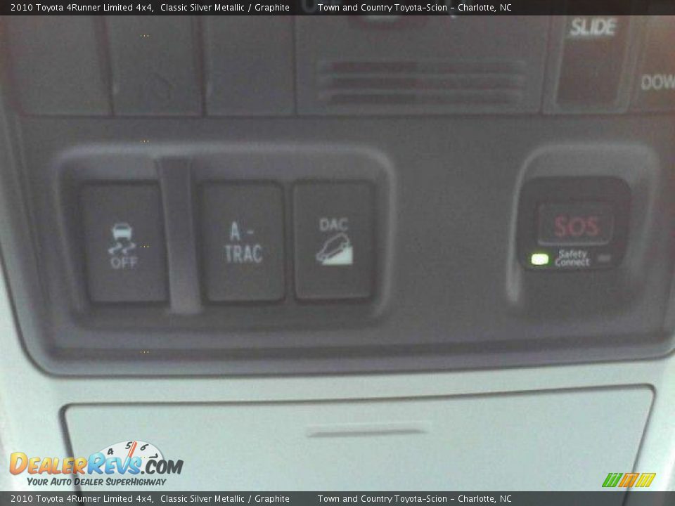 2010 Toyota 4Runner Limited 4x4 Classic Silver Metallic / Graphite Photo #21