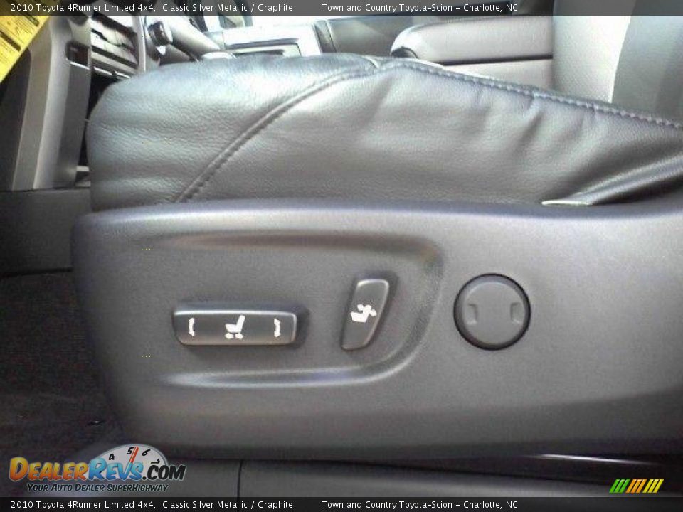 2010 Toyota 4Runner Limited 4x4 Classic Silver Metallic / Graphite Photo #24