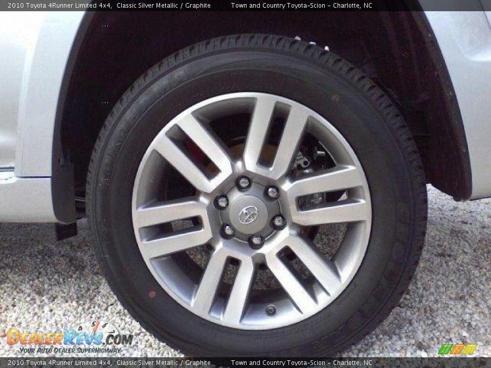 2010 Toyota 4Runner Limited 4x4 Classic Silver Metallic / Graphite Photo #30