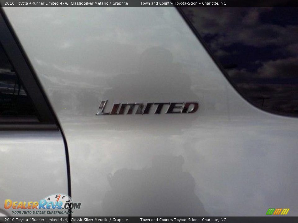 2010 Toyota 4Runner Limited 4x4 Classic Silver Metallic / Graphite Photo #31