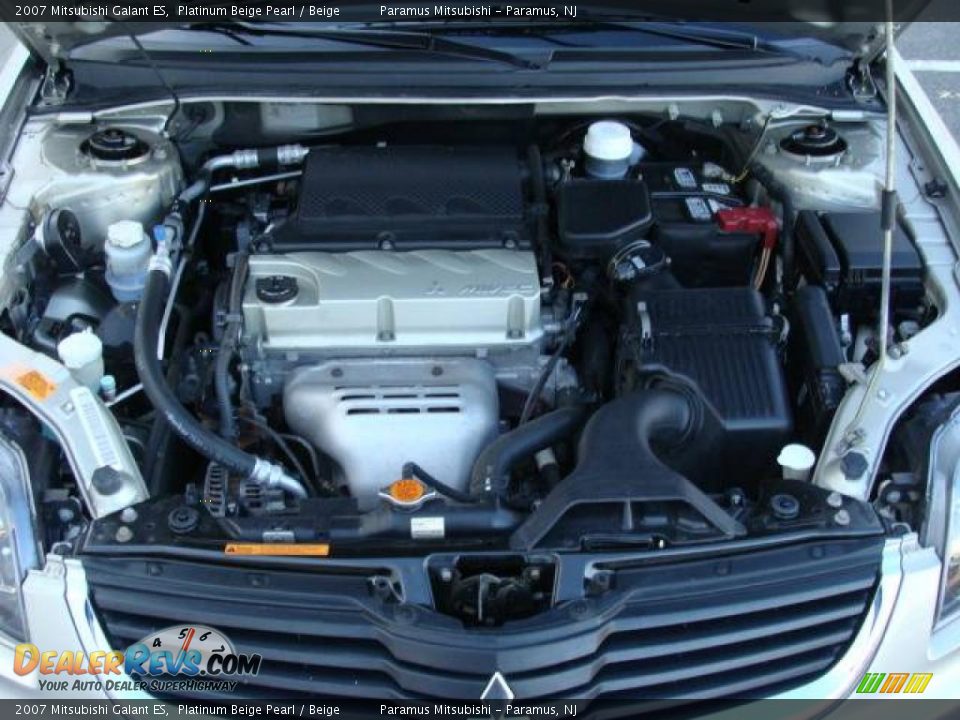 2007 Mitsubishi Galant ES Platinum Beige Pearl / Beige Photo #15