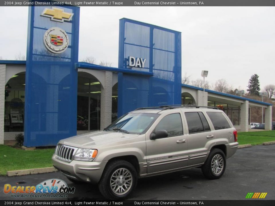 2004 Jeep Grand Cherokee Limited 4x4 Light Pewter Metallic / Taupe Photo #1