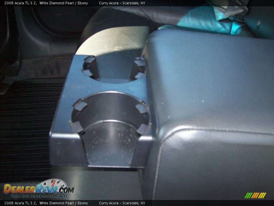 2008 Acura TL 3.2 White Diamond Pearl / Ebony Photo #11