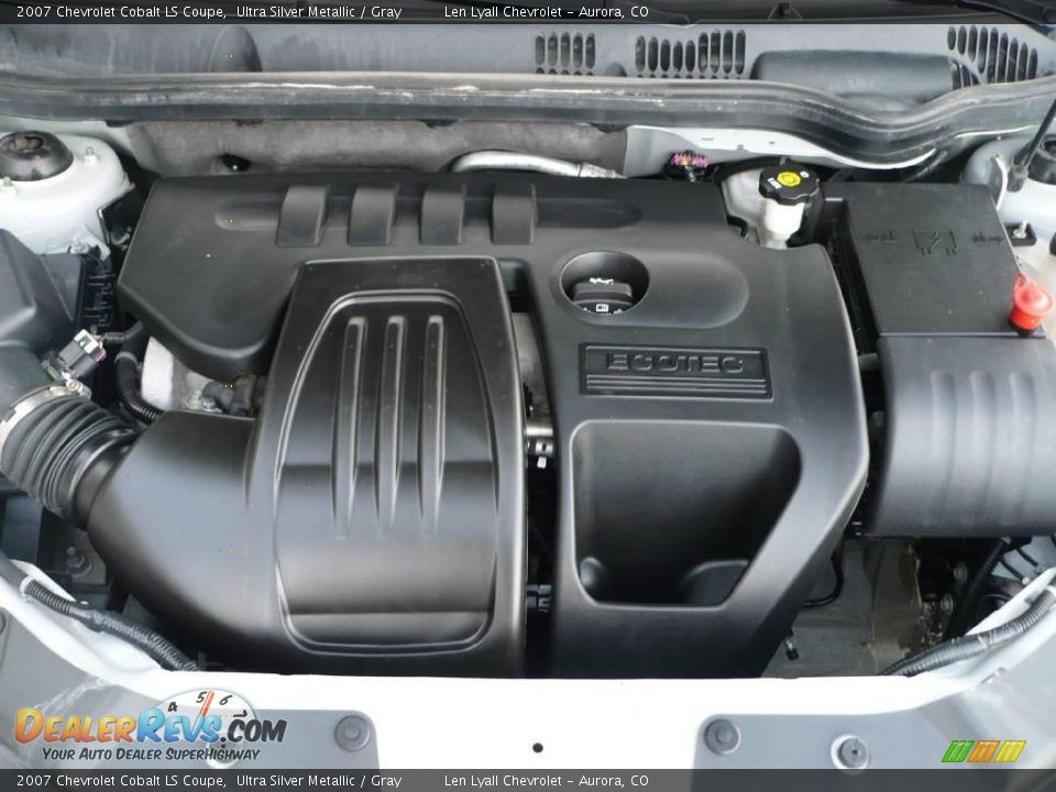 2007 Chevrolet Cobalt LS Coupe Ultra Silver Metallic / Gray Photo #15