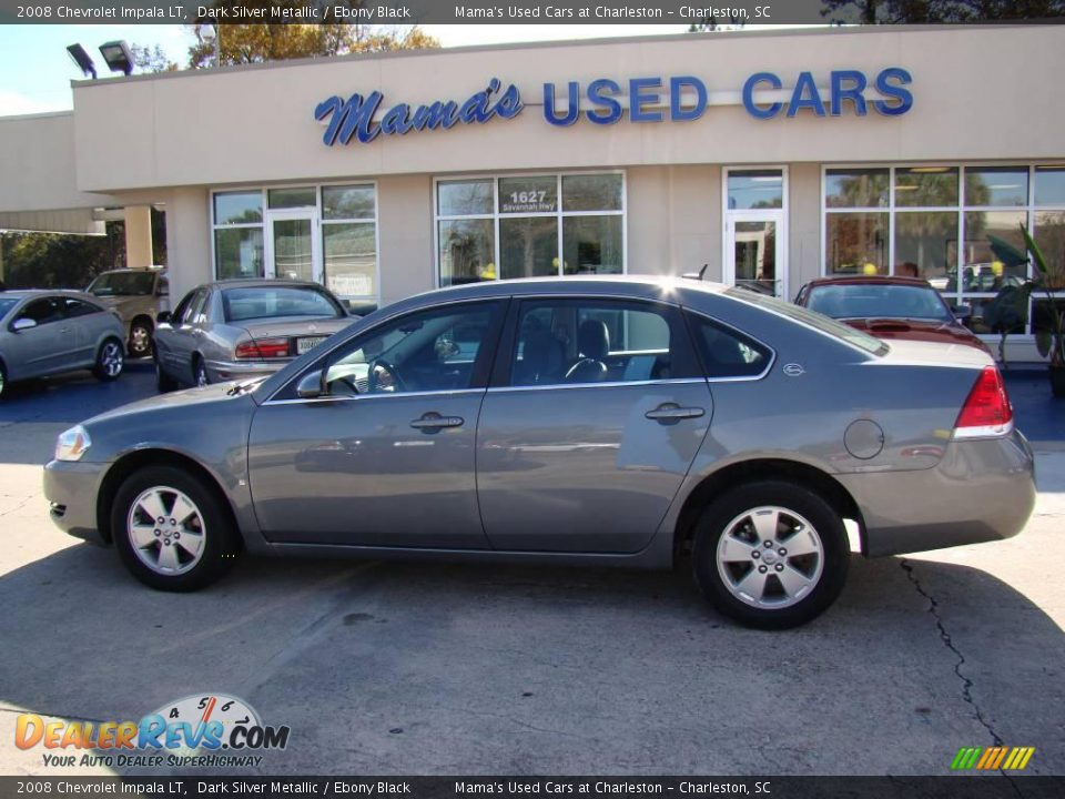 2008 Chevrolet Impala LT Dark Silver Metallic / Ebony Black Photo #1