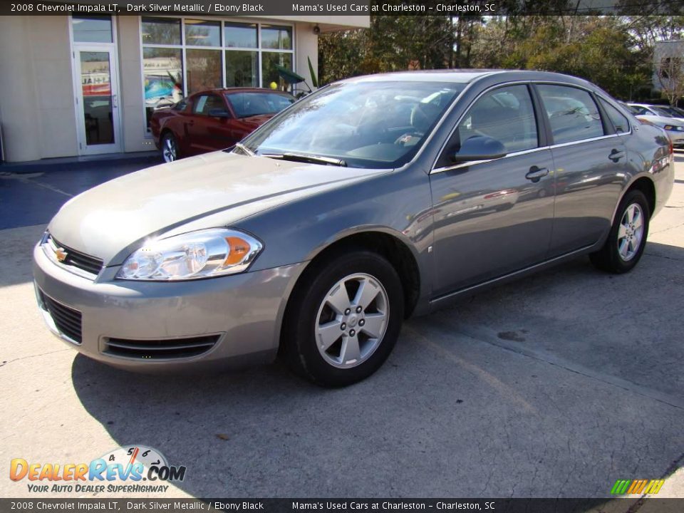 2008 Chevrolet Impala LT Dark Silver Metallic / Ebony Black Photo #2