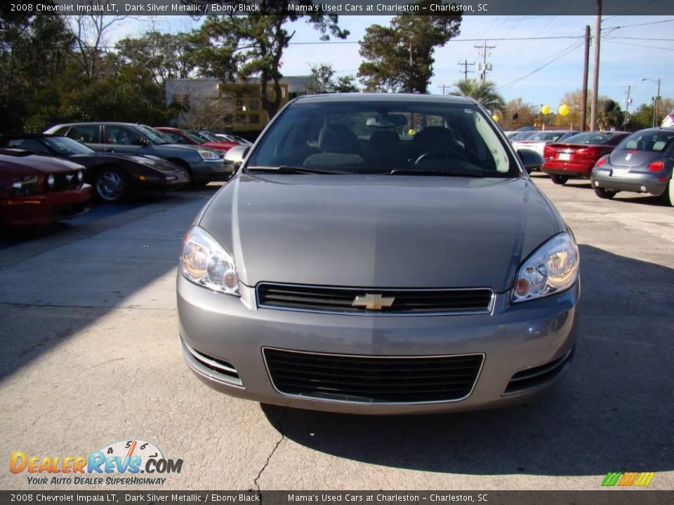 2008 Chevrolet Impala LT Dark Silver Metallic / Ebony Black Photo #3