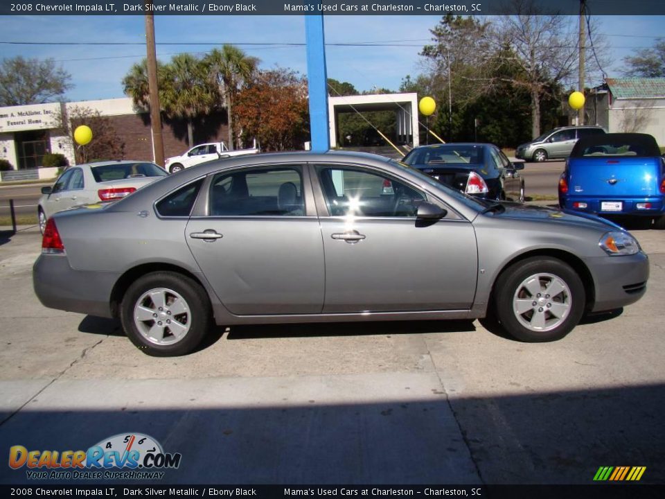 2008 Chevrolet Impala LT Dark Silver Metallic / Ebony Black Photo #5
