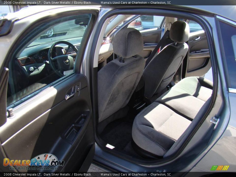 2008 Chevrolet Impala LT Dark Silver Metallic / Ebony Black Photo #10