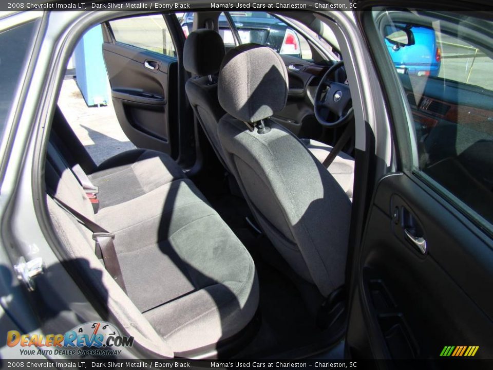 2008 Chevrolet Impala LT Dark Silver Metallic / Ebony Black Photo #12