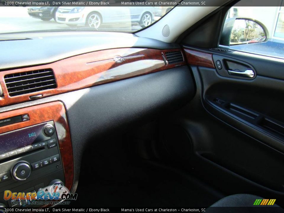 2008 Chevrolet Impala LT Dark Silver Metallic / Ebony Black Photo #16