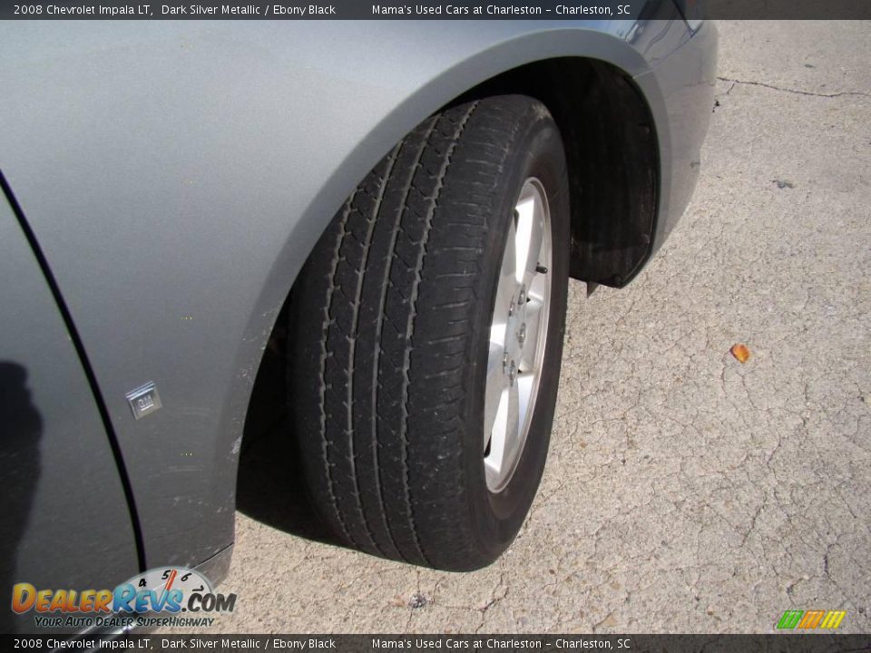 2008 Chevrolet Impala LT Dark Silver Metallic / Ebony Black Photo #23