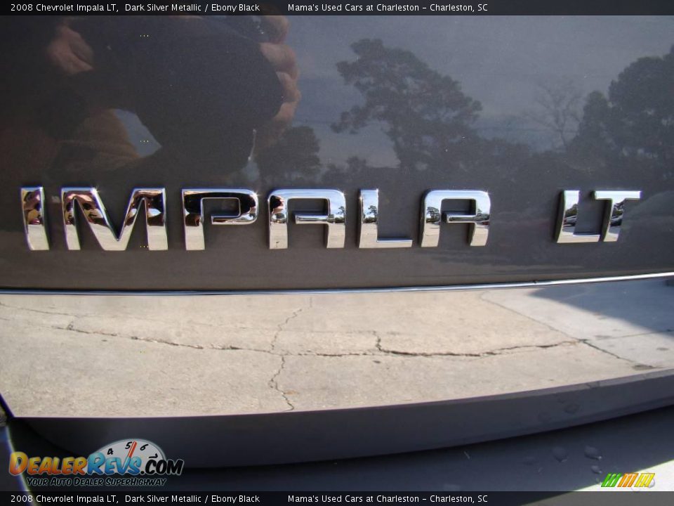 2008 Chevrolet Impala LT Dark Silver Metallic / Ebony Black Photo #28