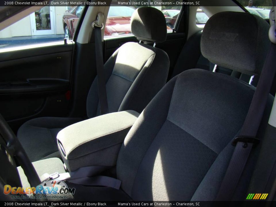 2008 Chevrolet Impala LT Dark Silver Metallic / Ebony Black Photo #31