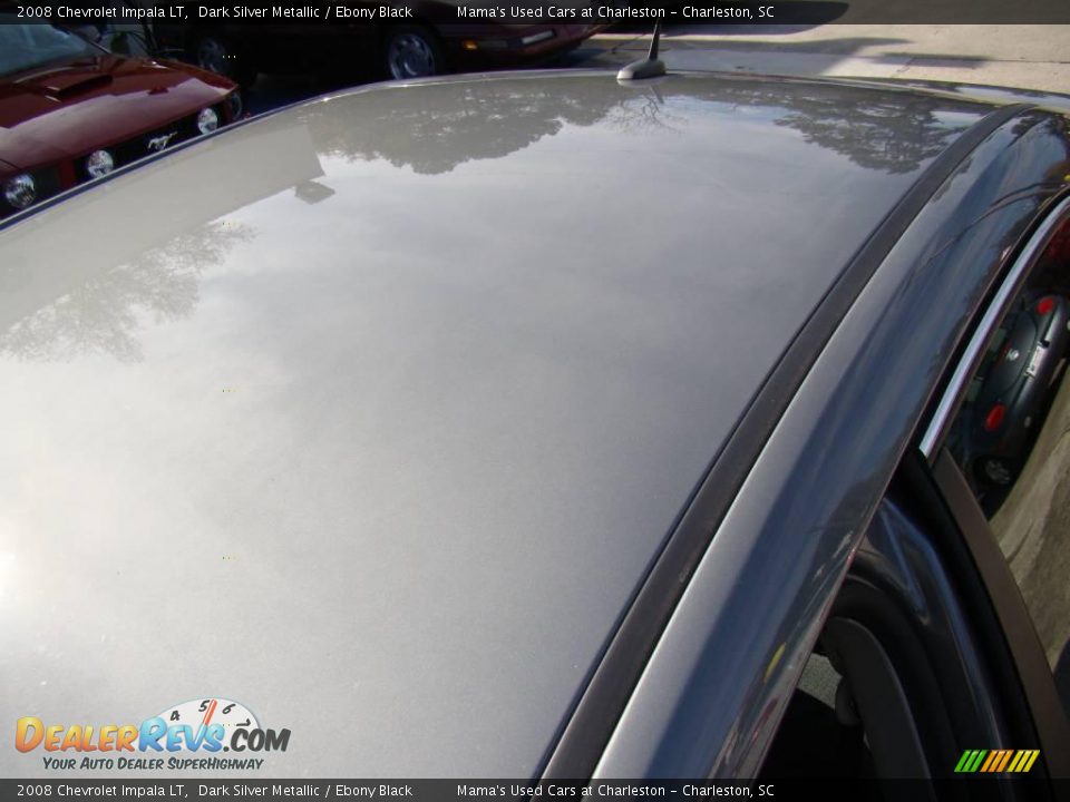 2008 Chevrolet Impala LT Dark Silver Metallic / Ebony Black Photo #32