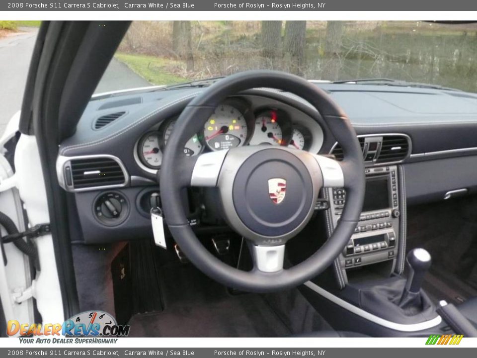 2008 Porsche 911 Carrera S Cabriolet Steering Wheel Photo #20