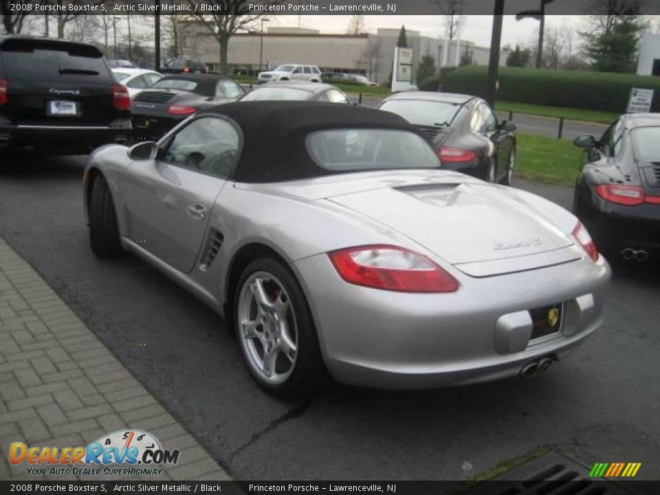 2008 Porsche Boxster S Arctic Silver Metallic / Black Photo #7