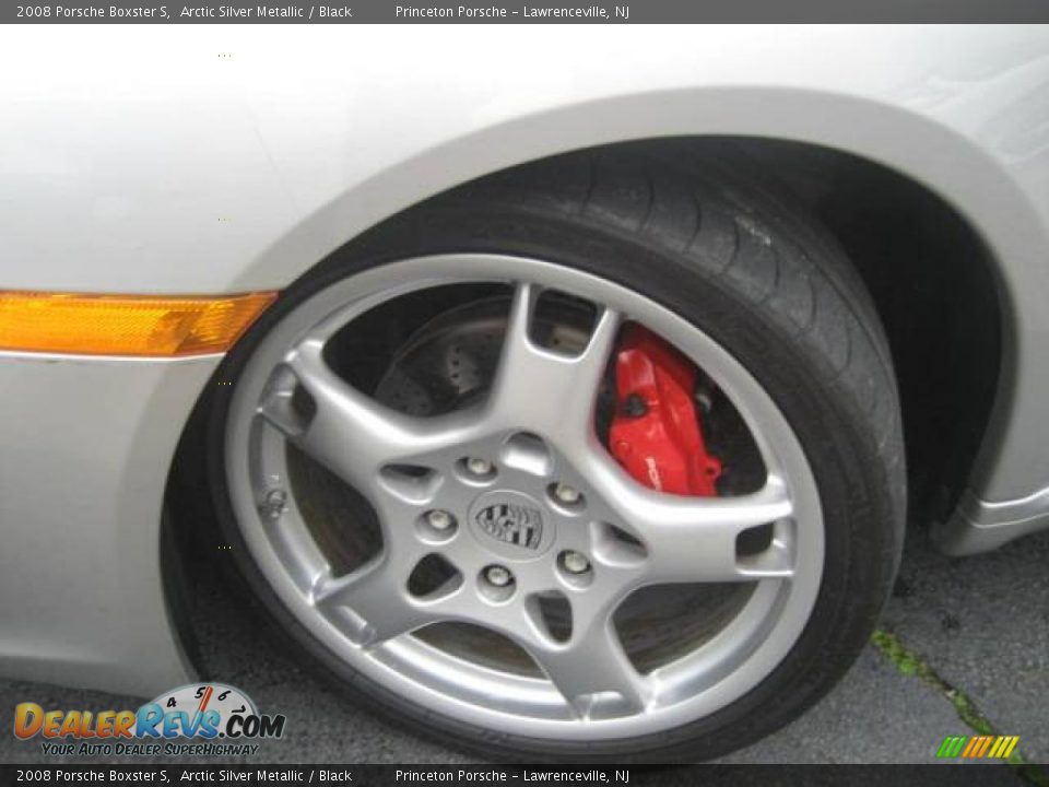 2008 Porsche Boxster S Arctic Silver Metallic / Black Photo #9