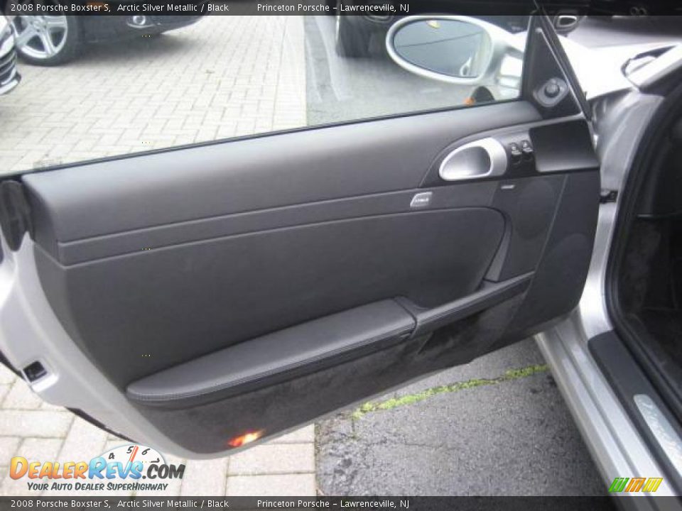 2008 Porsche Boxster S Arctic Silver Metallic / Black Photo #15