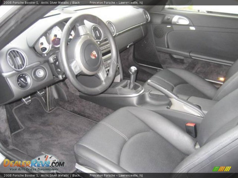 2008 Porsche Boxster S Arctic Silver Metallic / Black Photo #16