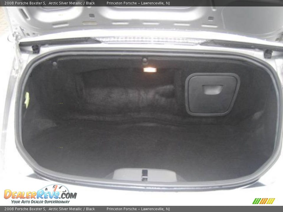 2008 Porsche Boxster S Arctic Silver Metallic / Black Photo #17