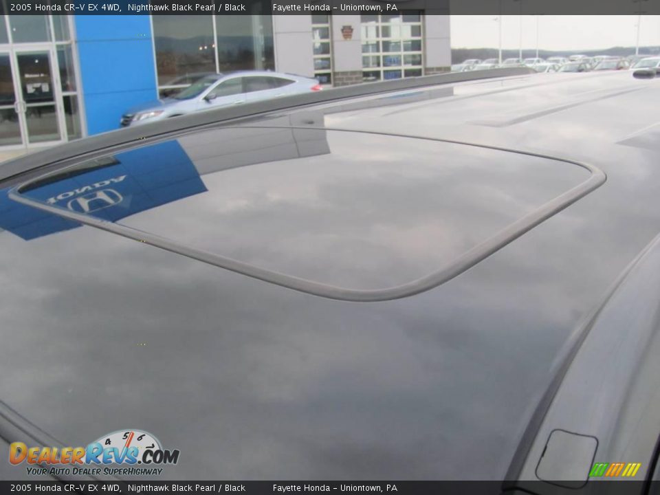 2005 Honda CR-V EX 4WD Nighthawk Black Pearl / Black Photo #6