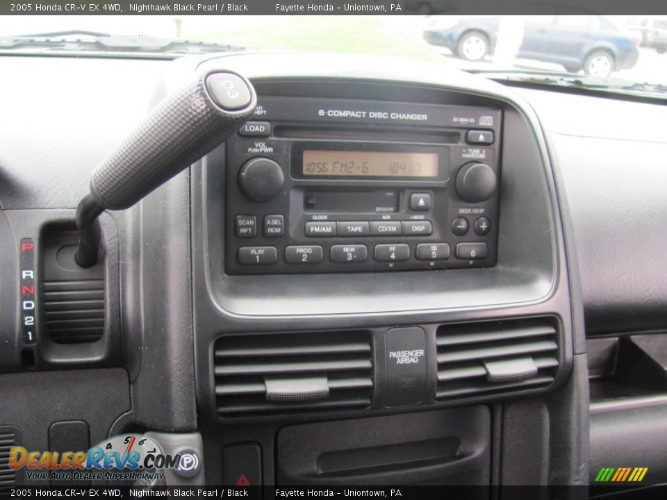 2005 Honda CR-V EX 4WD Nighthawk Black Pearl / Black Photo #14